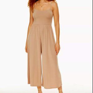 Gold taupe Aritzia Wilfred Market Jumpsuit (L)